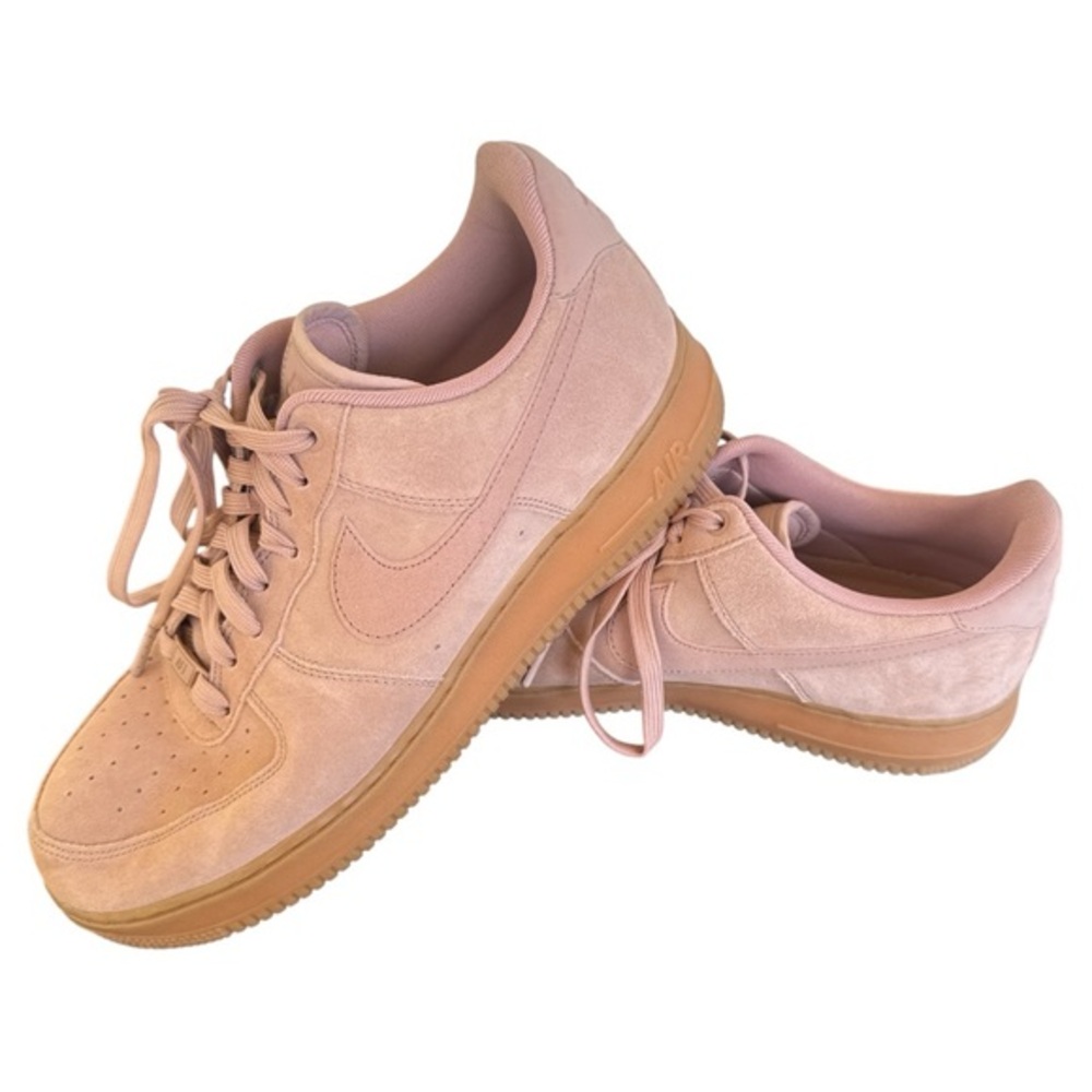 Nike Air Force 1 07 LV8 Suede 'Particle Pink Gum AA1117 600 Sz. 12 Pink Pig